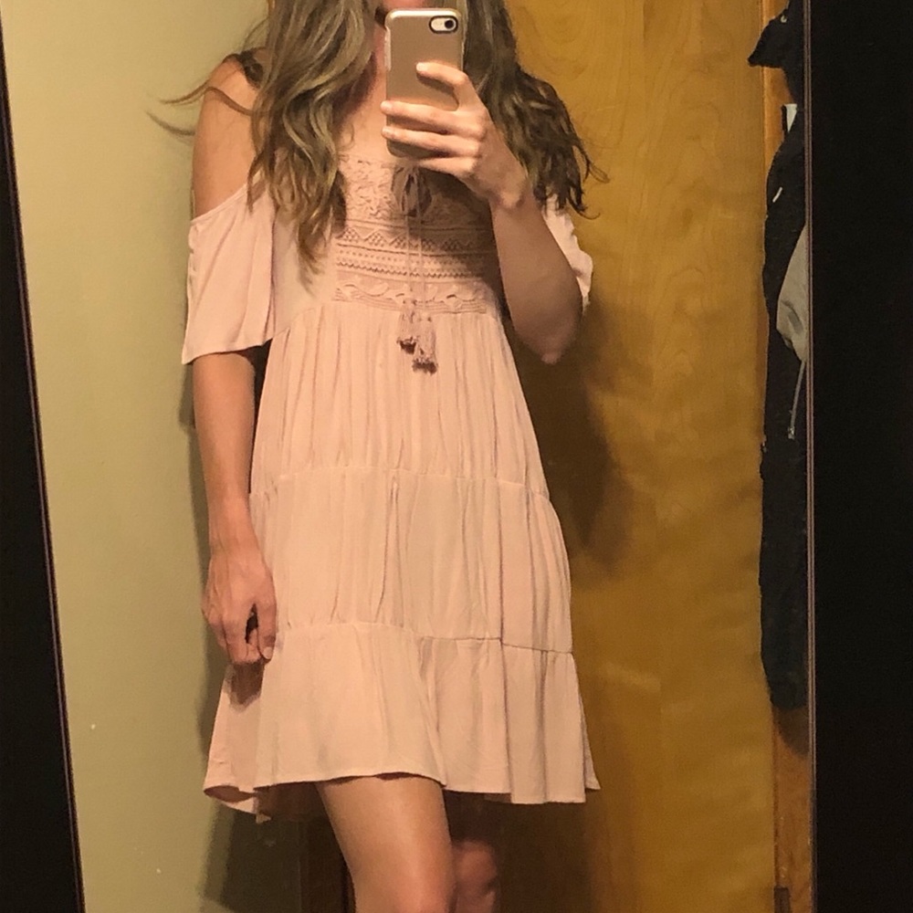 Pink dress